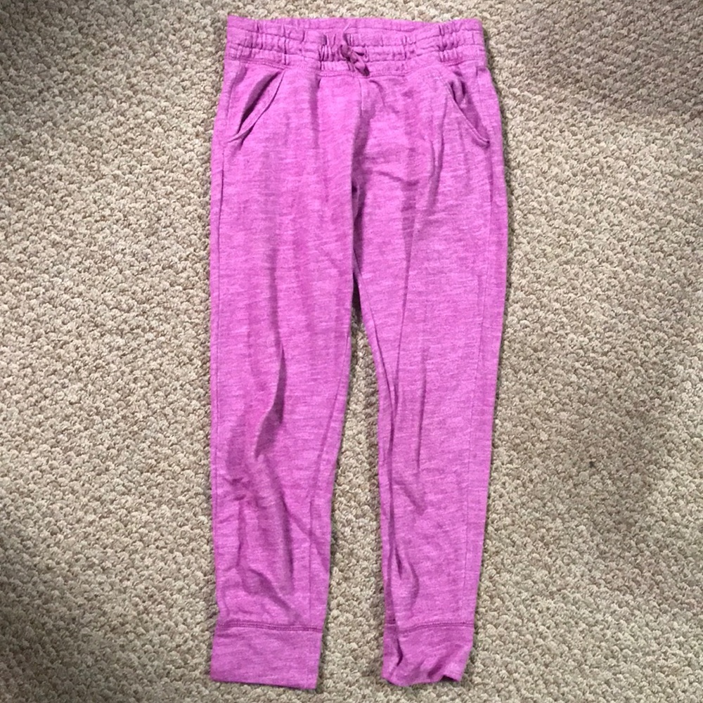 Pink sweat pant joggers